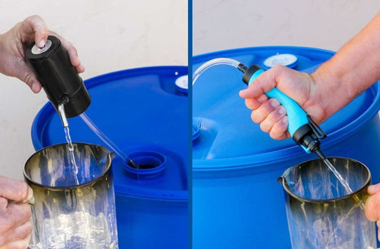 55 Gallon Drum Water Filter Pump
