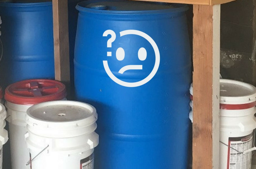 WATER QUALITY - IS YOUR 55 GALLON DRUM SAFE POTABLE WATER?