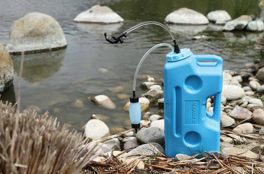 THE AQUABRICK™ WATER FILTER SYSTEM - HOW IT WORKS