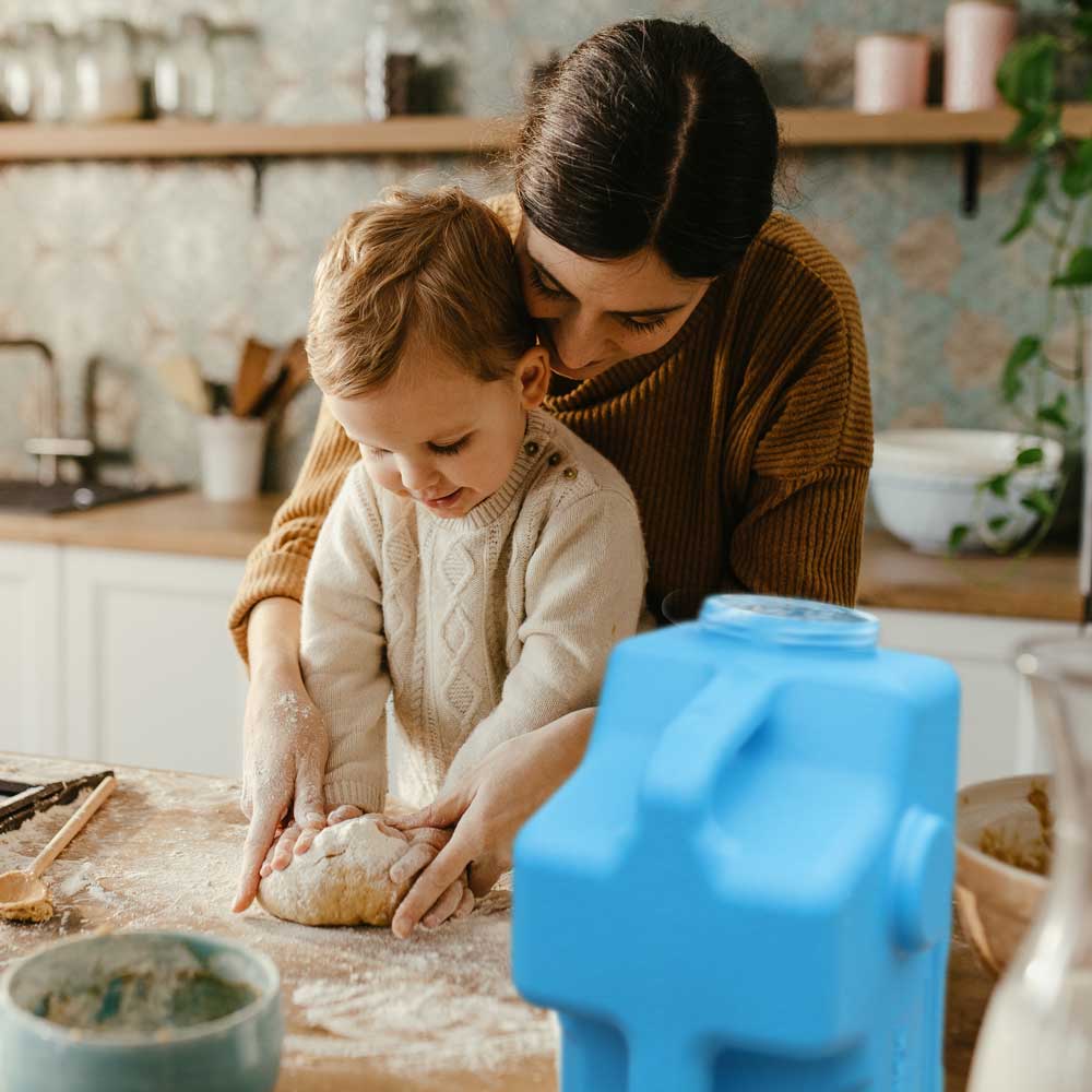 sagan life aquabrick 2 pack keeps dry goods fresh and safe