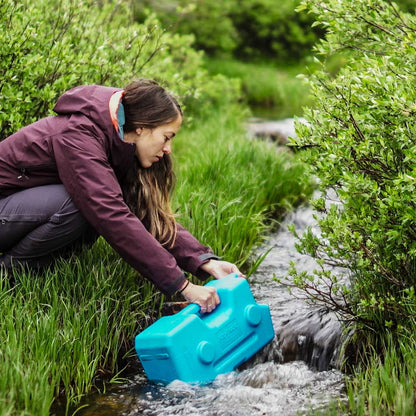 saganlife aquabrick water purification system lets use collect and purify drinking water from any non-saltwater source