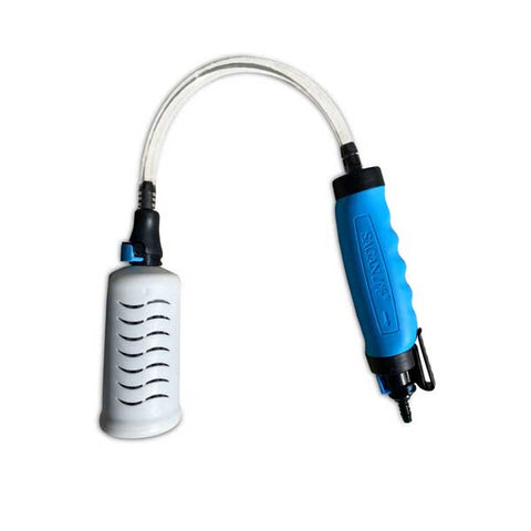 Survival water filter, purifies up to 250 gallons of contaminated water