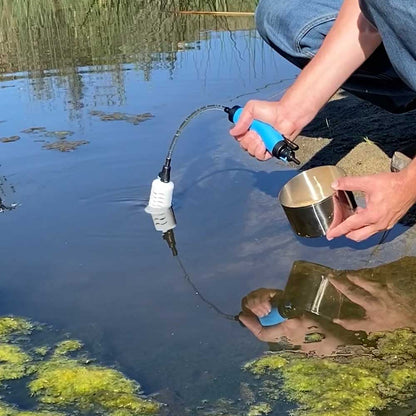 sagan life rapidflo survival filter have pure safe water from any nonsaltware source