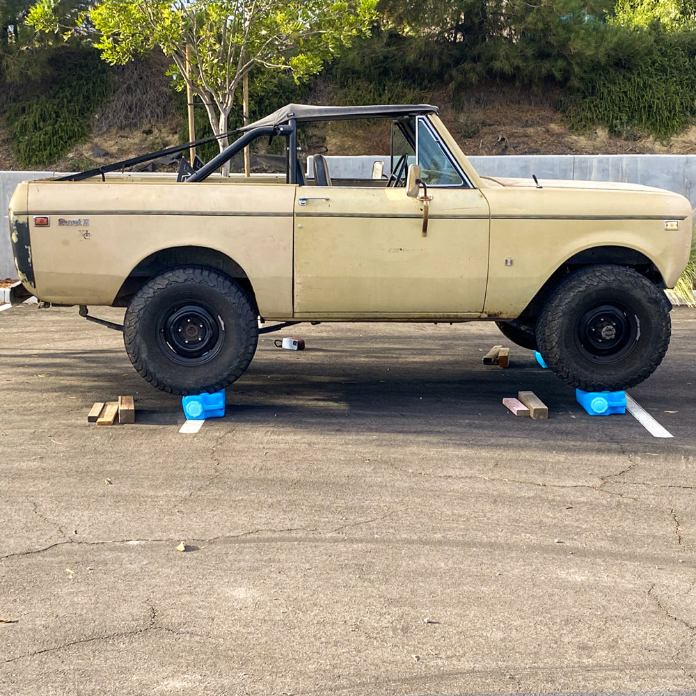 AquaBrick water storage container crush proof test