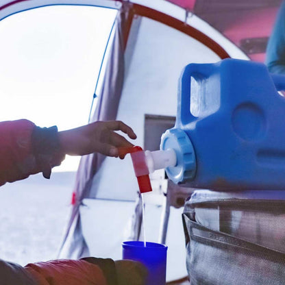 sagan life ventless spigot lets water flow freely no mater where you adventure