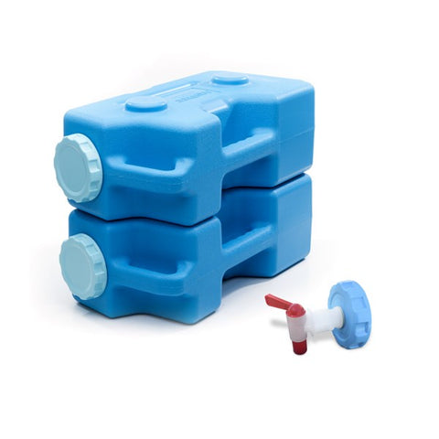AquaBrick™ Food and Water Storage Container - 2 Bricks Plus Spigot - Free Shipping